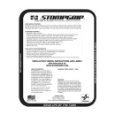 Stompgrip Tankpad Motorrad schwarz Icon 55-14-0021B