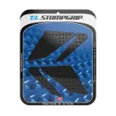 Stompgrip Tankpad Motorrad schwarz Volcano 55-10-0067B