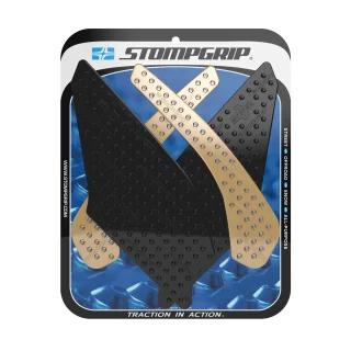 B-Ware Stompgrip Tankpad Motorrad hybrid Volcano passend für Kawasaki Ninja 250 R BJ 08-12