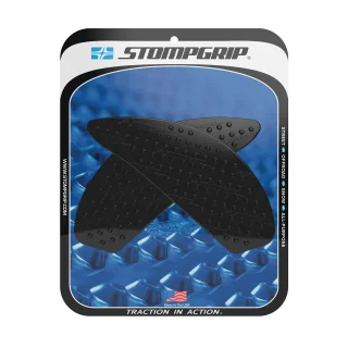 B-Ware Stompgrip Tankpad Motorrad schwarz Volcano passend für Suzuki GSX250 R BJ 18-20