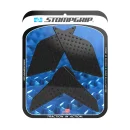 Stompgrip Tankpad Motorrad schwarz Volcano 55-10-0204B