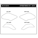 Stompgrip Tankpad Motorrad transparent Icon 55-14-0210C