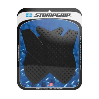 B-Ware Stompgrip Tankpad Motorrad schwarz Volcano passend für Kawasaki*