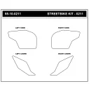 Stompgrip Tankpad Motorrad transparent Volcano 55-10-0211C