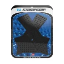 Stompgrip Tankpad Motorrad schwarz Volcano 55-10-0116B