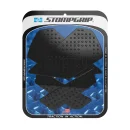 Stompgrip Tankpad Motorrad schwarz Volcano 55-10-0175B