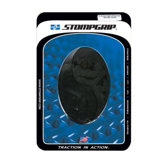 Stompgrip Motorrad Tankpad Smoothridge Ying & Yang schwarz