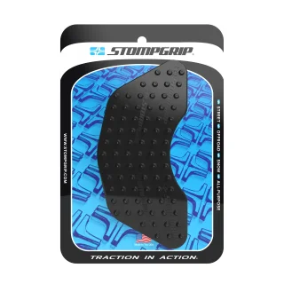 B-Ware Stompgrip Motorrad Tankpad Universal Volcano 76 mm x 200 mm schwarz