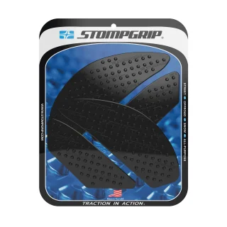 B-Ware Stompgrip Tankpad Motorrad schwarz Volcano passend für Kawasaki Ninja 650 R BJ 09-11